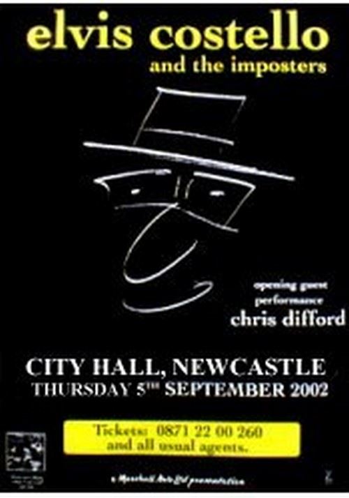 Elvis COSTELLO - 50x70 cm - AFFICHE / POSTER État correct - N/A reconditionné disponible sur Fnac