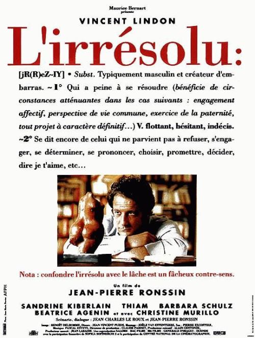 Acheter L'Irrésolu AFFICHE CINEMA ORIGINALE État correct - 23,99 € L'Irrésolu AFFICHE CINEMA ORIGINALE État correct - N/A reconditionné disponible sur Fnac