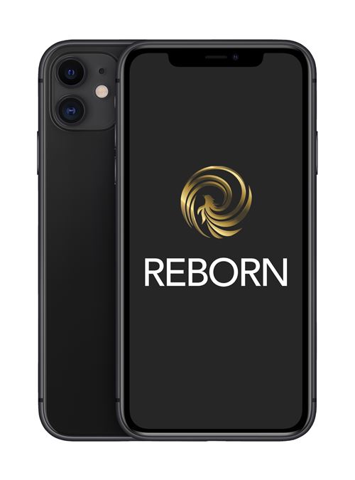 Apple iPhone 11 6,1"" 128 Go Double SIM Noir Reconditionné Grade A Reborn État correct - N/A reconditionné disponible sur Fnac