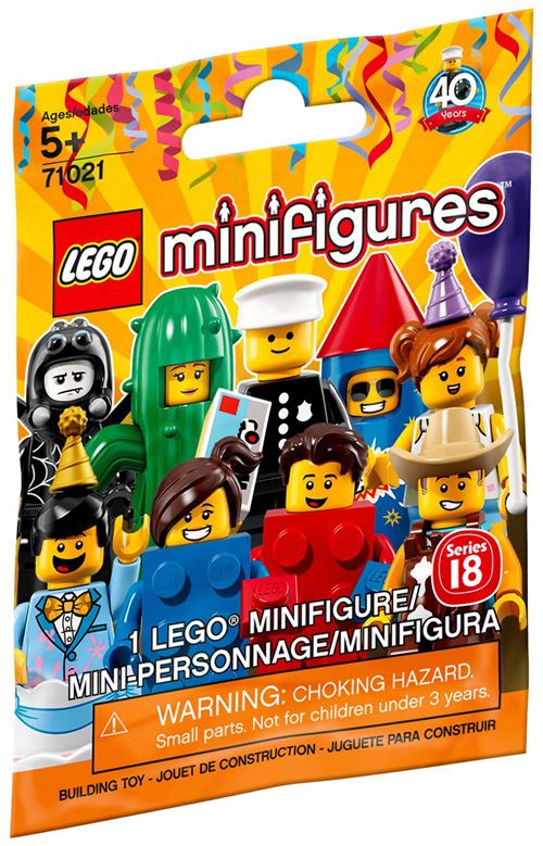 LEGO® Minifigures 71021 Séries 18 Modèle aléatoire État correct - Lego reconditionné disponible sur Fnac