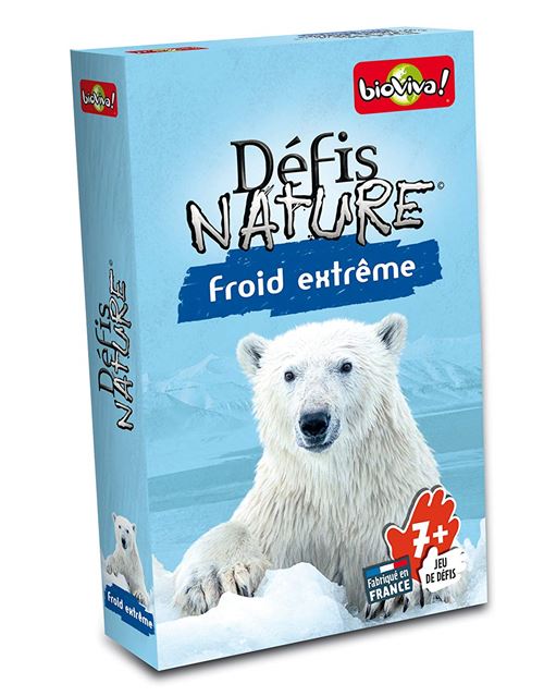 Jeu de société éducatif Bioviva Défis Nature Froid Extrême État correct - Défis Nature reconditionné disponible sur Fnac