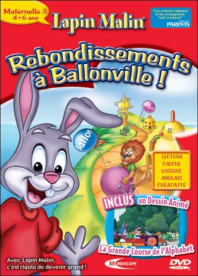 Acheter Lapin Malin Maternelle 3 - Rebondissements à Ballonville ! Version 2007/2008 État correct - 12,90 € Lapin Malin Maternelle 3 - Rebondissements à Ballonville ! Version 2007/2008 État correct - Mindscape France reconditionné disponible sur Fnac