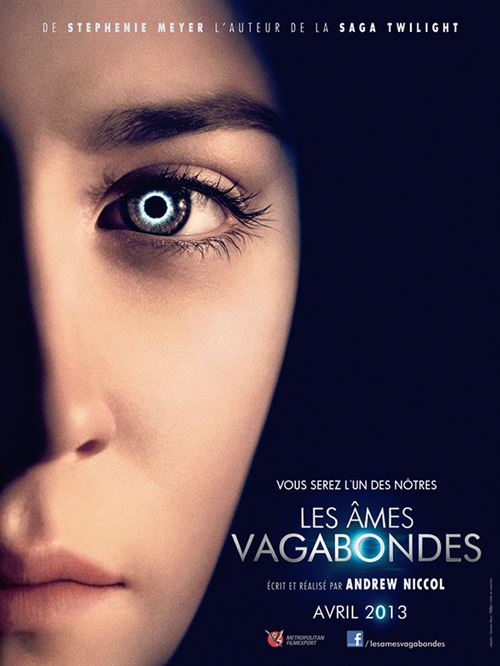 Affiche de Cinéma Originale - Les Ames Vagabondes - 2013 - Andrew Niccol - 120x160cm État correct - N/A reconditionné disponible sur Fnac
