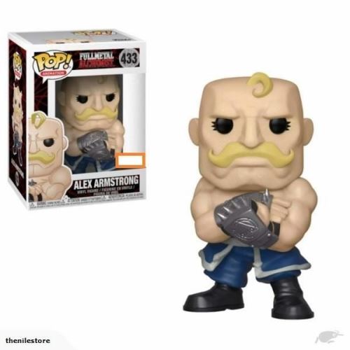 Figurine Full Metal Alchemist - Alex Armstrong Glitter Exclusive Pop 10cm État correct - Funko reconditionné disponible sur Fnac