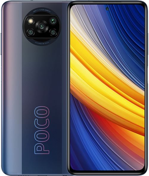 Xiaomi pocophone x3 pro noir ram 8go rom 256go snapdragon 860 120 hz 6,67"" 48mp quad caméra smartphone