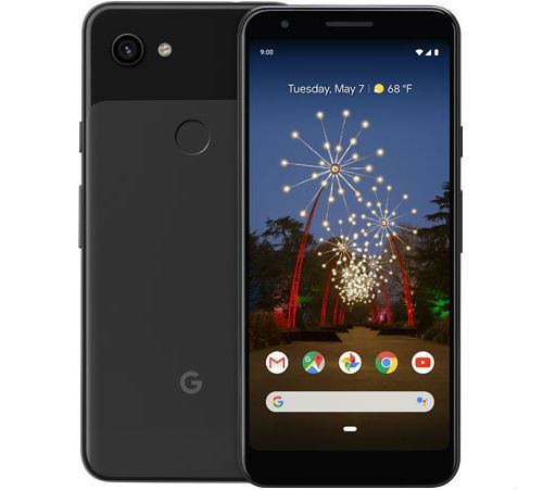Google Pixel 3a XL - 4G smartphone - RAM 4 Go / Mémoire interne 64 Go - écran OEL - 6"" - 2160 x 1080 pixels - rear camera 12,2 MP - front camera 8 MP - juste noir