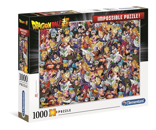 Puzzle 1000 pièces Clementoni Impossible Dragon Ball État correct - Clementoni reconditionné disponible sur Fnac