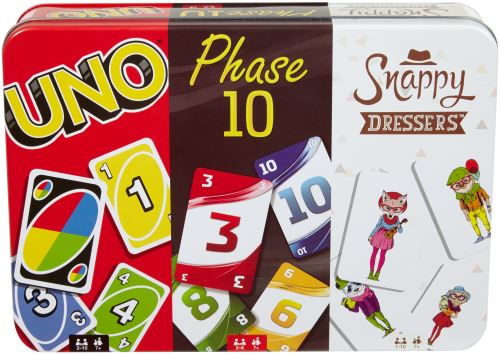 Coffret Jeux Famille Uno et Phase 10 et Les animaux en fête État correct - N/A reconditionné disponible sur Fnac
