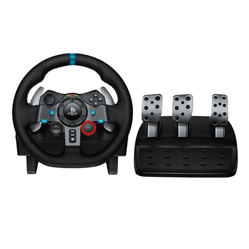 Volant gaming Logitech G29 Driving Force pour PS5 PS4 PC et Mac Noir État correct - Logitech reconditionné disponible sur Fnac