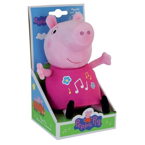Peluche musicale et lumineuse Jemini Peppa Pig 25 cm État correct - N/A reconditionné disponible sur Fnac