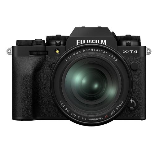 Acheter Appareil photo hybride Fujifilm X-T4 Noir + XF 16-80mm f/4 R OIS WR État correct - 1309,99 € Appareil photo hybride Fujifilm X-T4 Noir + XF 16-80mm f/4 R OIS WR État correct - Fujifilm reconditionné disponible sur Fnac
