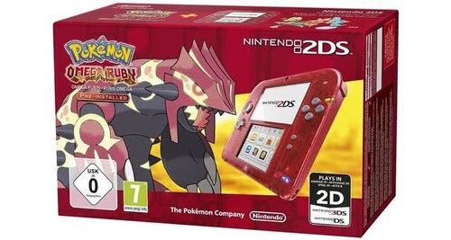 Acheter Console Nintendo 2DS Rouge Transparent + Pokémon Rubis Omega État correct - 399,99 € Console Nintendo 2DS Rouge Transparent + Pokémon Rubis Omega État correct - Nintendo reconditionné disponible sur Fnac