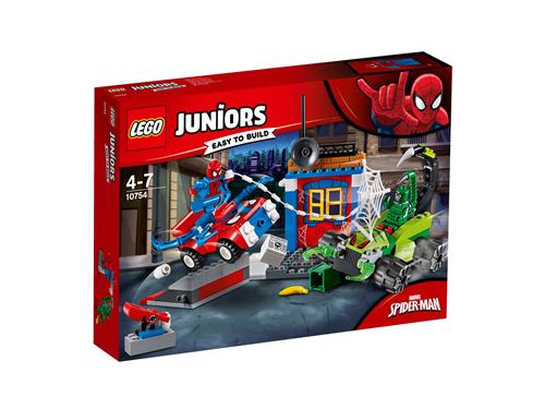 Acheter LEGO® Juniors Super Heroes 10754 Spider Man contre Scorpion État correct - 53,00 € LEGO® Juniors Super Heroes 10754 Spider Man contre Scorpion État correct - Lego reconditionné disponible sur Fnac