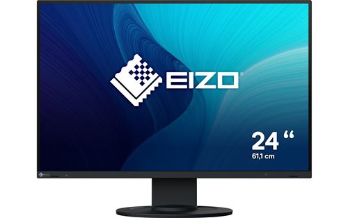 EIZO FlexScan EV2410R écran plat de PC 61,2 cm (24.1"") 1920 x 1200 pixels WUXGA LCD Noir État correct - Eizo reconditionné disponible sur Fnac