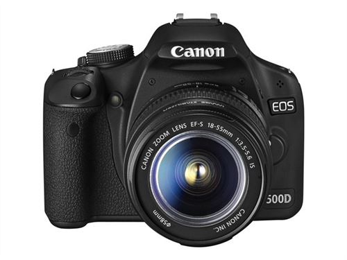 Canon EOS 500D - Appareil photo numérique - Reflex - 15.1 MP - APS-C - 1080p - corps uniquement État correct - Canon reconditionné disponible sur Fnac