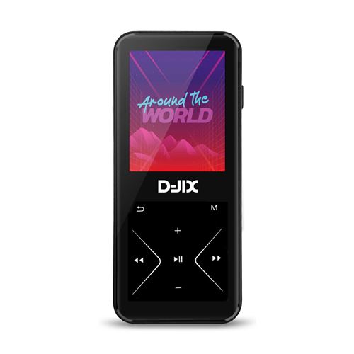 Baladeur MP4 Bluetooth Djix M500 avec stockage intégré Noir État correct - N/A reconditionné disponible sur Fnac