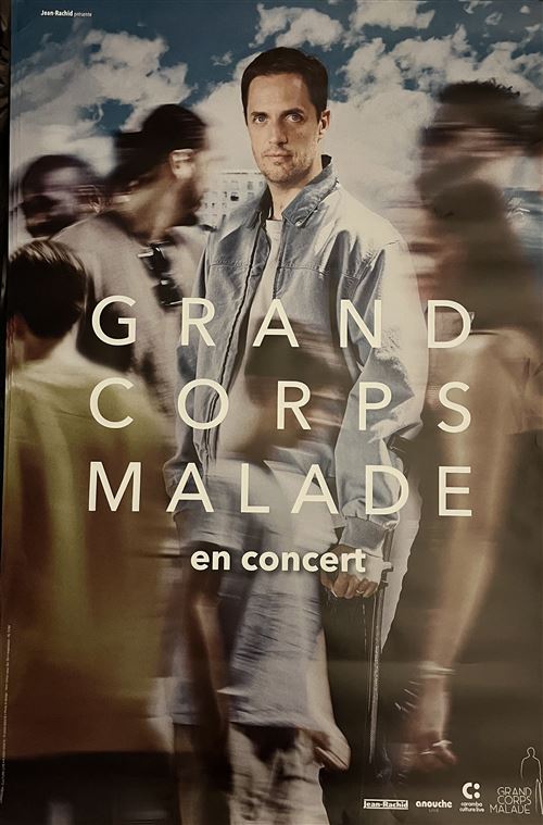 Acheter Affiche - Grand Corps Malade - En Concert 2023 - 80x120cm État correct - 23,99 € Affiche - Grand Corps Malade - En Concert 2023 - 80x120cm État correct - N/A reconditionné disponible sur Fnac
