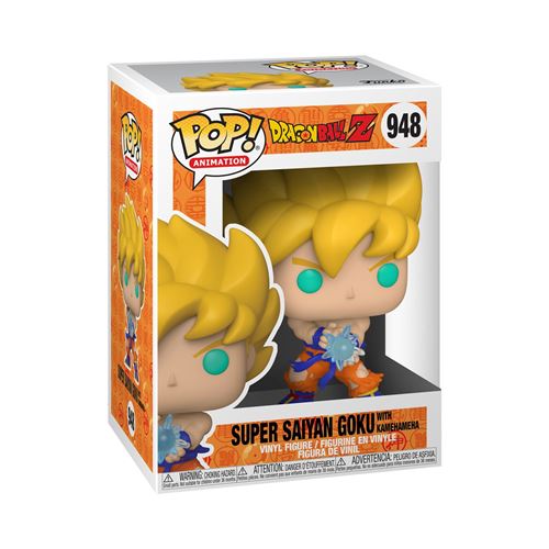 Figurine Funko Pop Animation Dragon Ball Z S9 San Goku with Kamehameha Wave État correct - Funko reconditionné disponible sur Fnac