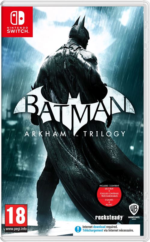 Batman Arkham Trilogy Nintendo Switch État correct - Koch Media reconditionné disponible sur Fnac
