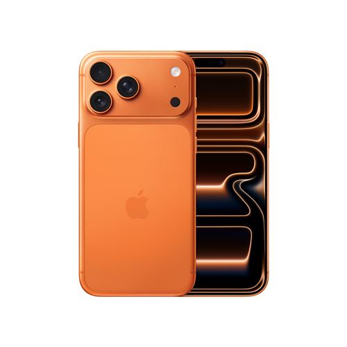 Acheter Apple iPhone 17 Pro Max 6,9"" 5G Double SIM 1 To Orange cosmique État correct - 1504,90 € Apple iPhone 17 Pro Max 6,9"" 5G Double SIM 1 To Orange cosmique État correct - Apple reconditionné disponible sur Fnac