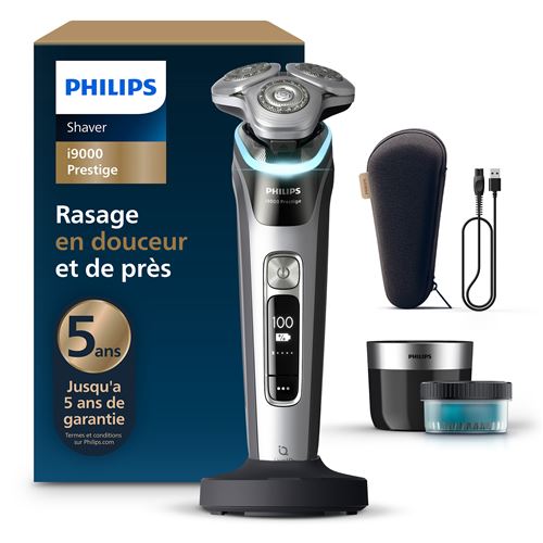 Rasoir électrique Philips XP9204/30 100 % Serie i9000 Prestige SkinIQ Noir État correct - Philips reconditionné disponible sur Fnac