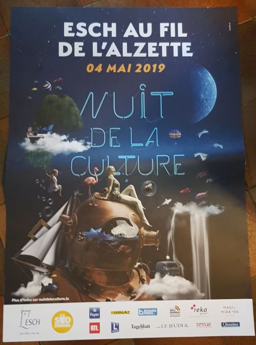 Acheter Esch Au Fil de l'Alzette - Nuit de la Culture - AFFICHE État correct - 10,99 € Esch Au Fil de l'Alzette - Nuit de la Culture - AFFICHE État correct - N/A reconditionné disponible sur Fnac