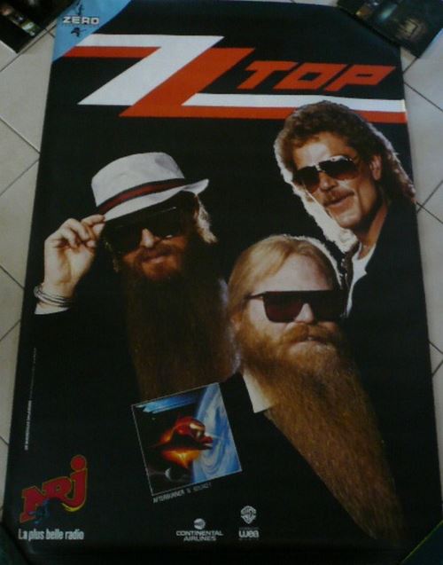 ZZ TOP - 117x155 cm - AFFICHE / POSTER État correct - N/A reconditionné disponible sur Fnac
