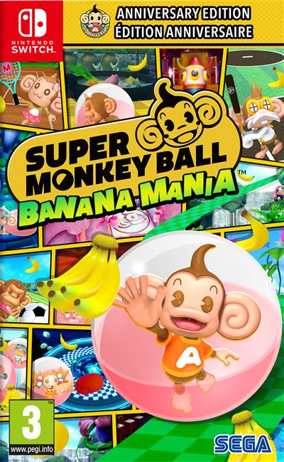 Super Monkey Ball Banana Mania Nintendo Switch État correct - Koch Media reconditionné disponible sur Fnac