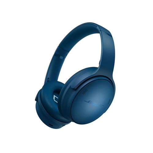 Casque Circum-aural sans fil Bose QuietComfort Bluetooth avec réduction active du bruit Bleu Crépuscule État correct - Bose reconditionné disponible sur Fnac