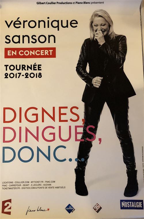 Acheter Véronique SANSON - Dignes, Dingues, Donc… - AFFICHE État correct - 17,99 € Véronique SANSON - Dignes, Dingues, Donc… - AFFICHE État correct - N/A reconditionné disponible sur Fnac