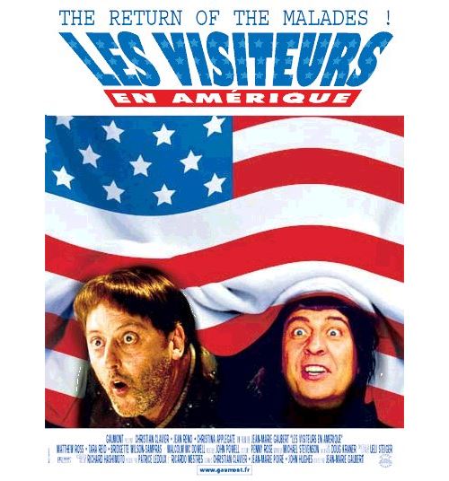 Les Visiteurs En Amérique AFFICHE CINEMA ORIGINALE État correct - N/A reconditionné disponible sur Fnac