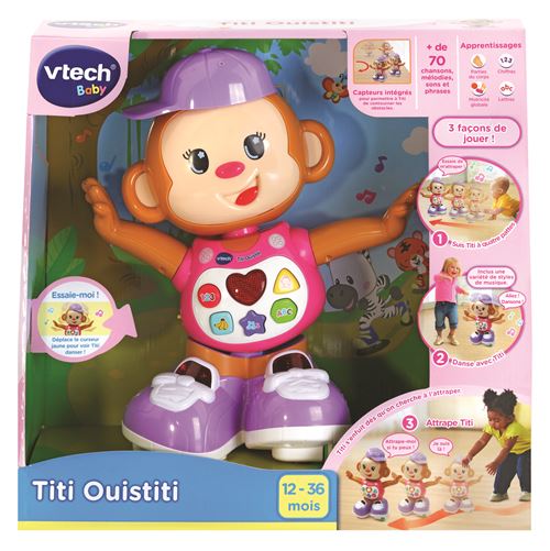 Jouet interactif Vtech Baby Titi Ouistiti Rose - État correct VTech Baby sur Fnac