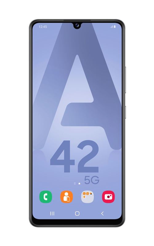 Smartphone Samsung Galaxy A42 6,6"" Double SIM 128 Go 5G Blanc État correct - Samsung reconditionné disponible sur Fnac