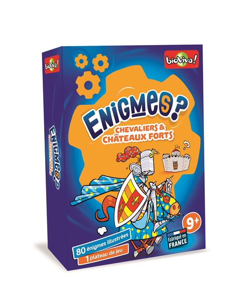 Jeu de société Bioviva Les Enigmes Chevaliers et châteaux forts État correct - Bioviva reconditionné disponible sur Fnac