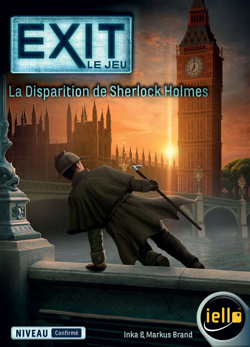 Jeu d'escape game Iello Exit La Disparition de Sherlock Holmes (Confirmé) État correct - Iello reconditionné disponible sur Fnac