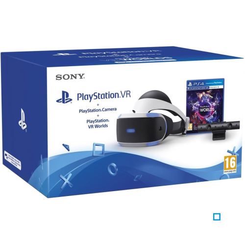 Casque de réalité virtuelle Sony Playstation VR + Caméra PlayStation V2 + Coupon pour jeu PlayStation VR Worlds État correct - N/A reconditionné disponible sur Fnac