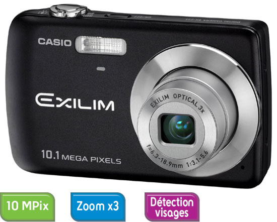 Casio Exilim EX-Z33 Noir État correct - Casio reconditionné disponible sur Fnac