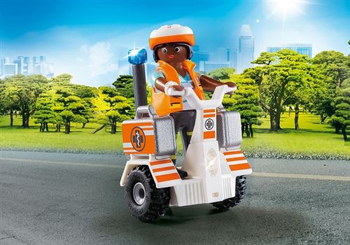 Acheter Playmobil City Life 70052 Secouriste et gyropode État correct - 16,00 € Playmobil City Life 70052 Secouriste et gyropode État correct - Playmobil reconditionné disponible sur Fnac