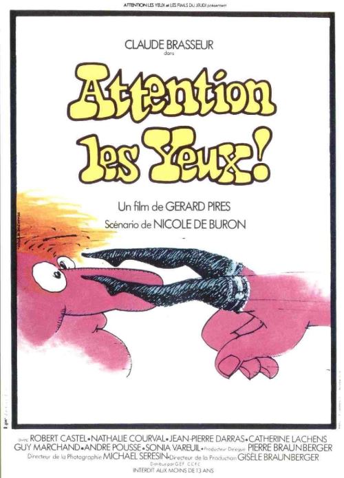 Attention les Yeux AFFICHE CINEMA ORIGINALE État correct - N/A reconditionné disponible sur Fnac