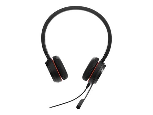 Jabra Evolve 30 II UC stereo - Micro-casque - sur-oreille - filaire - jack 3,5mm État correct - Jabra reconditionné disponible sur Fnac