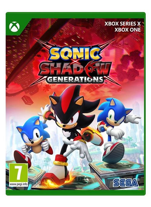 Jeu Sonic x Shadow Generations Xbox series X État correct -  reconditionné disponible sur Fnac