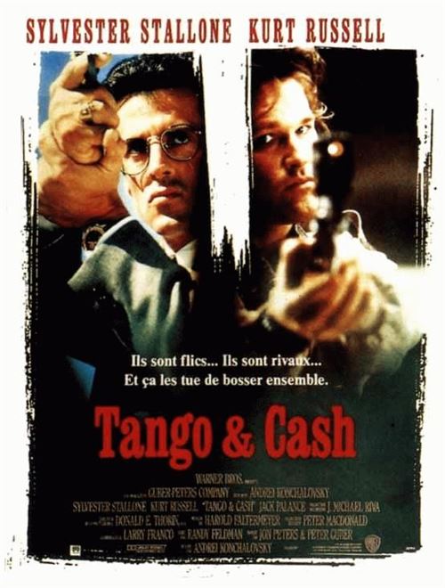 Affiche de Cinéma Originale - Tango & Cash - 1989 - Sylvester Stallone, Kurt Russell - 120x160cm État correct - N/A reconditionné disponible sur Fnac