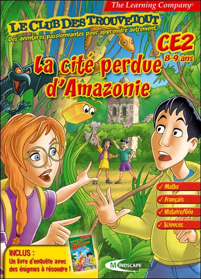 Acheter Club des Trouvetout CE2 - La Citée Perdue d'Amazonie État correct - 199,49 € Club des Trouvetout CE2 - La Citée Perdue d'Amazonie État correct - Mindscape France reconditionné disponible sur Fnac