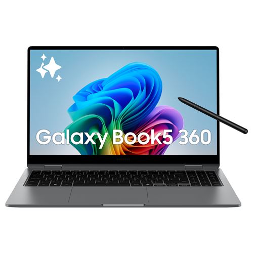 Acheter PC Portable Samsung Galaxy Book5 360 écran tactile 15,6'' FHD Copilot+PC Intel® Core™ Ultra 5 16 Go RAM 512 Go SSD Anthracite État correct - 1061,99 € PC Portable Samsung Galaxy Book5 360 écran tactile 15,6'' FHD Copilot+PC Intel® Core™ Ultra 5 16 Go RAM 512 Go SSD Anthracite État correct - Samsung reconditionné disponible sur Fnac