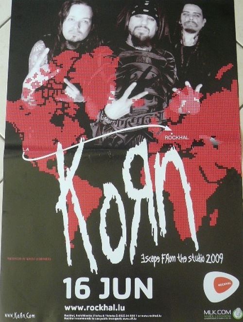 KORN - 70x100 cm - AFFICHE / POSTER État correct - N/A reconditionné disponible sur Fnac