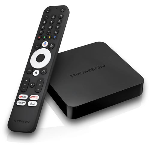 Streaming Box Thomson 240G 4k UHD Google TV Noir État correct - Thomson reconditionné disponible sur Fnac