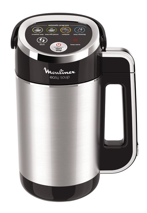 Blender Moulinex Easy Soup LM841810 1000 W Argent et Noir État correct - Moulinex reconditionné disponible sur Fnac