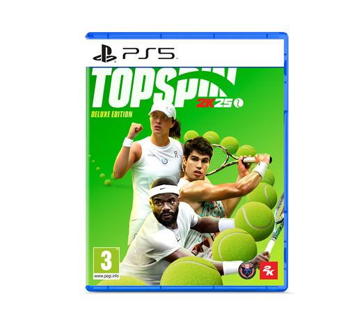 Acheter TopSpin 2K25 Deluxe Edition PS5 État correct - 28,58 € TopSpin 2K25 Deluxe Edition PS5 État correct - Take-Two Interactive reconditionné disponible sur Fnac