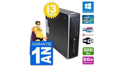 Acheter Pc hp 8300 elite sff intel i3-3220 ram 8go disque dur 500go windows 10 wifi État correct - 251,00 € Pc hp 8300 elite sff intel i3-3220 ram 8go disque dur 500go windows 10 wifi État correct - N/A reconditionné disponible sur Fnac