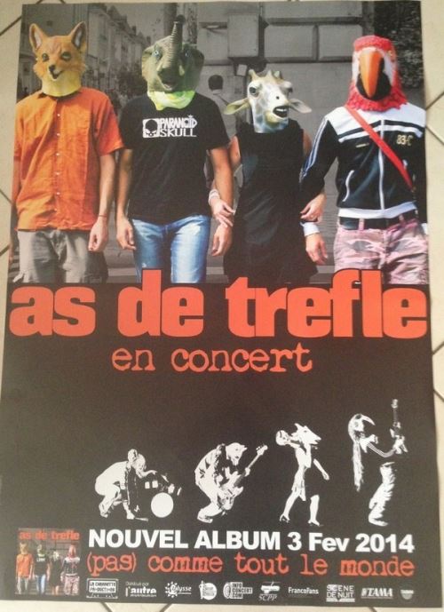 As De Trefle - 70x100 cm - AFFICHE / POSTER État correct - N/A reconditionné disponible sur Fnac